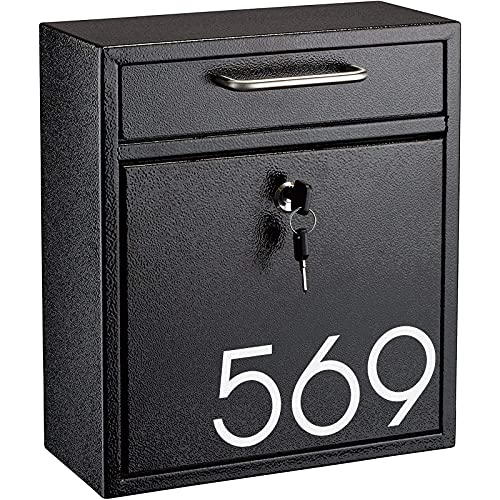 OLADOT 2 inch Reflective Mailbox Numbers Sticker (0-9, 5 Sets) Modern Number Vinyl Waterproof Number Self Adhesive Sticker for Signs, Door, Cars, Trucks, Home, Address Number - Image 5