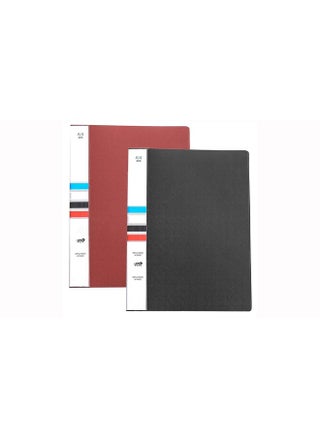 TULMAN 2 Pack 20 Pockets Bound A4 Size Presentation Display Book Portfolio File Folder Presentation Binders with Plastic Clear Sleeves Document Organizer for School Office (Assorted Color) - pzsku/Z63C321041CC7565A2573Z/45/1746708697/61b8cce0-648e-4343-850a-7d9005170a86