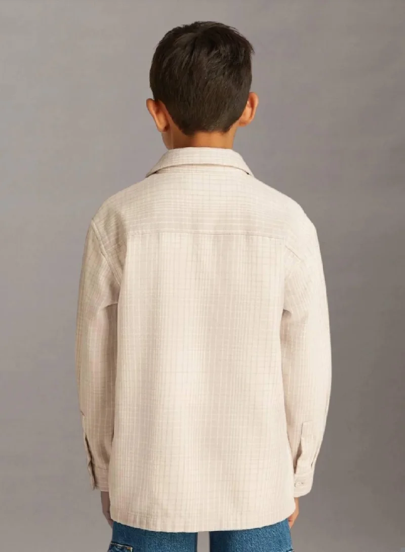 Calvin Klein Jeans Textured Overshirt