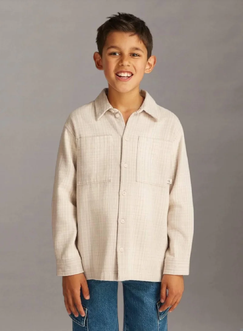Calvin Klein Jeans Textured Overshirt
