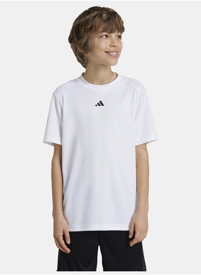 Adidas Train Essentials Logo Regular Fit T-Shirt Kids  - Image 1