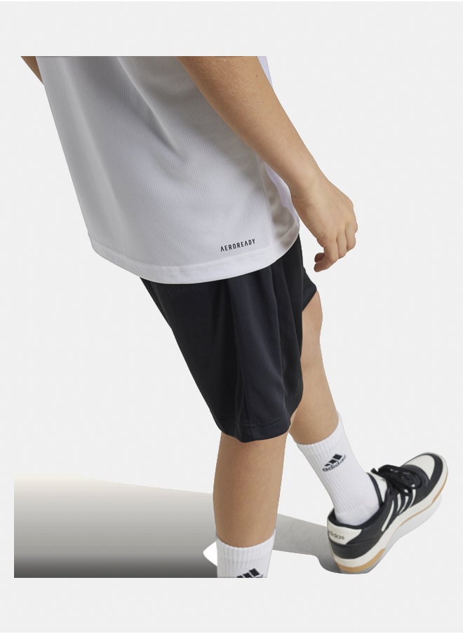 Adidas Train Essentials Logo Regular Fit T-Shirt Kids  - Image 3
