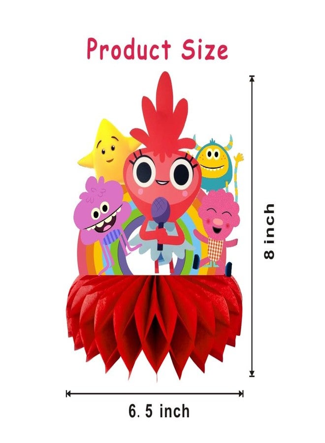 fancigo 8Pcs Songs Table Centerpiece Birthday Party Supplies Double Side Table Decorations for Songs Themed Party Decorations - Image 4