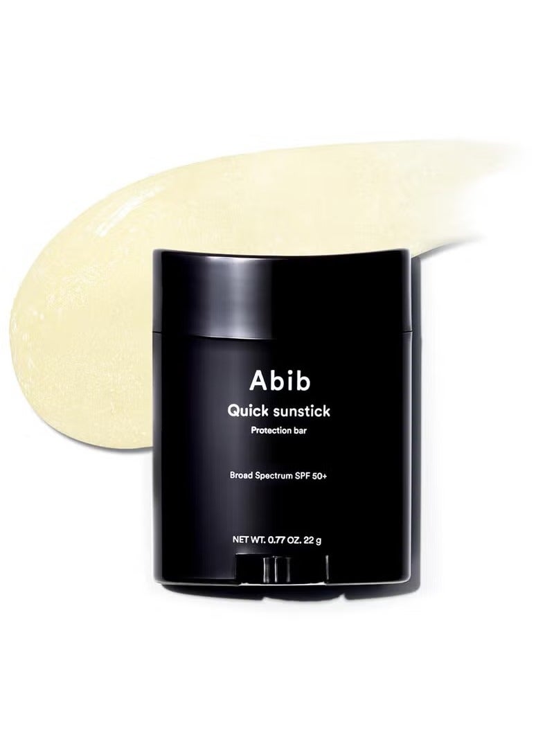 ابيب شريط حماية عصي الشمس السريع SPF50 + 0.77 أوقية / 22 غرام (متوهج) | كوريا Sunscreen Stick Suncare Sunblock ، لا Whitecast ، حامي الشمس Barra ، مستخلص Centella Asiatica ، مستخلص Aloe - Image 1