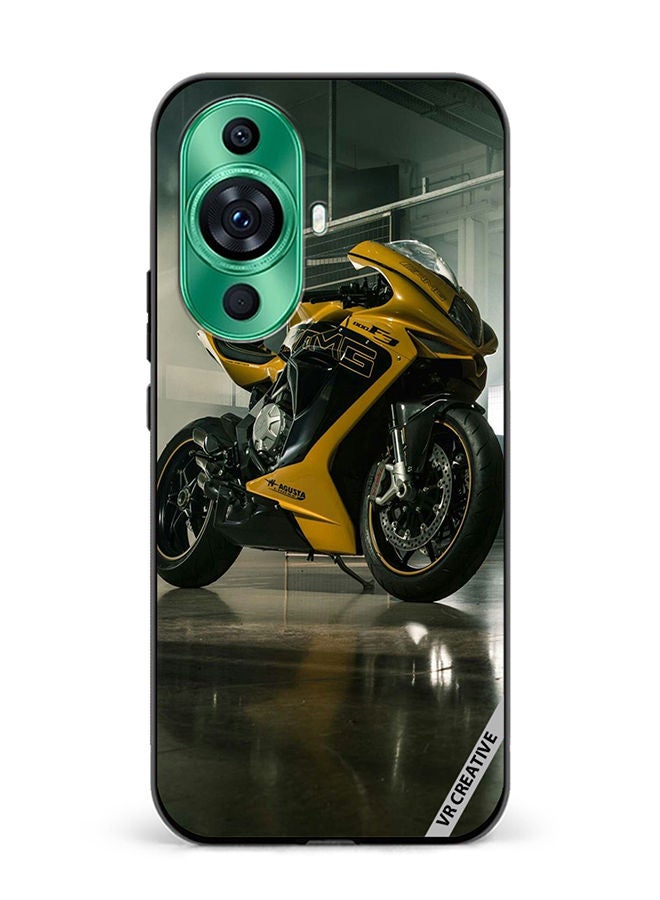 VR CREATIVE Protective Case Cover For Huawei nova 11 Bike Design Multicolour - Image 1