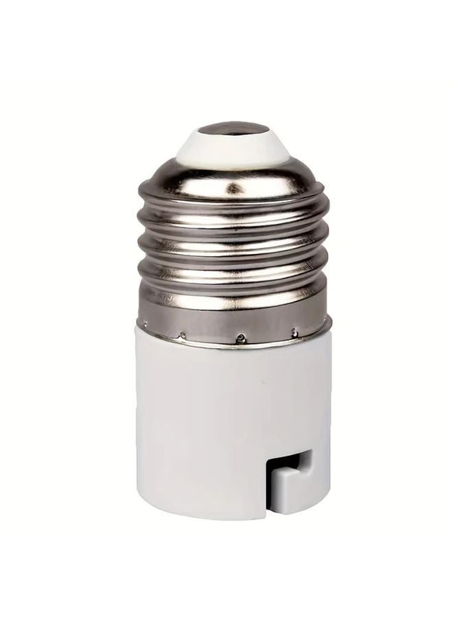 3pcs White LED Socket Lampbase E27 to B22 Adaptor Converter for Bulb Lamp Lighting - Image 4