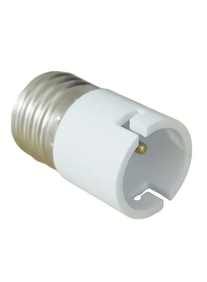 3pcs White LED Socket Lampbase E27 to B22 Adaptor Converter for Bulb Lamp Lighting - Image 3