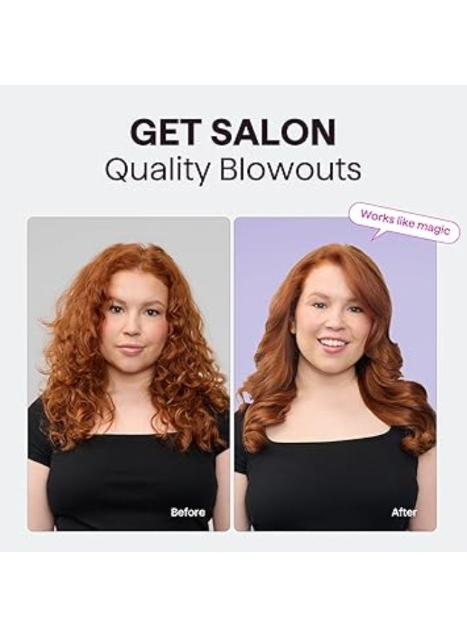 Wavytalk Thermal Brush, 1.5 Inch Negative Ion Thermal Round Brush Creates Salon-quality Blowouts, lonic Frizz Reduction Makes Hair Shinier & Smoother (Millennial Pink) - Image 4