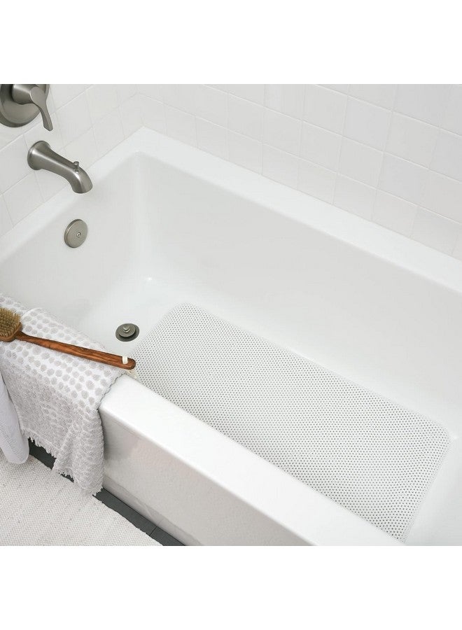 Duck Duck Brand Softex Bath Mat, 17 x 36 Inches, White, Skid Resistant (393477) - Image 2