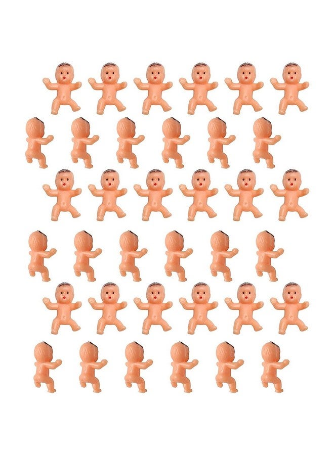 JIAKAI 36pcs Mini Plastic Babies for Baby Shower, ice Cube Game, Party Decorations, Baby Toys - Image 1
