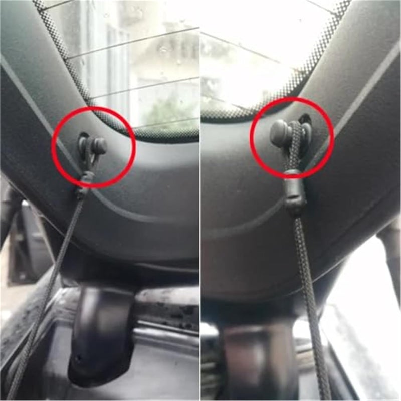 Vuzmode Parcel Shelf String Cord for Car Boot - Image 2