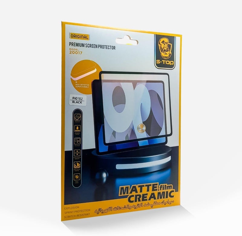 اس-توب واقي شاشة سيراميكيشيلد غير لامع مضاد للخدش لجهاز آيباد (آيباد 9.7) - Image 4