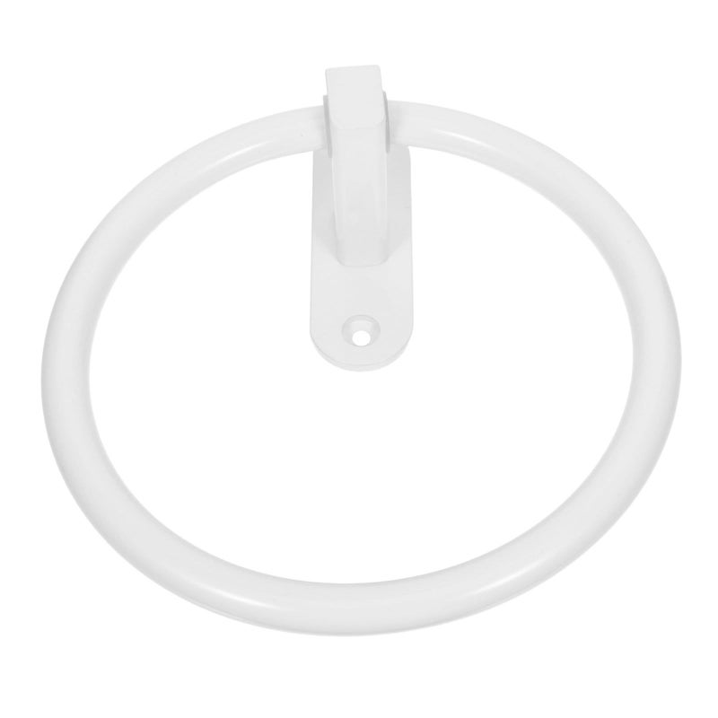 Space Aluminum Bathroom Hand Towel Ring Wall Mounted Holder Nordic Style Towel Rack And Washcloth - Image 2