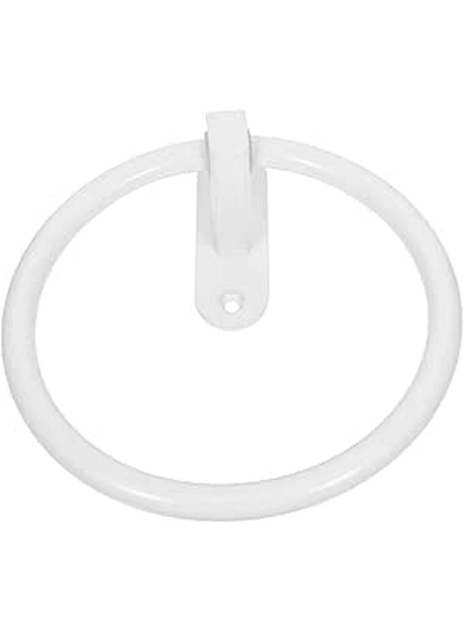 Space Aluminum Bathroom Hand Towel Ring Wall Mounted Holder Nordic Style Towel Rack And Washcloth - Image 1