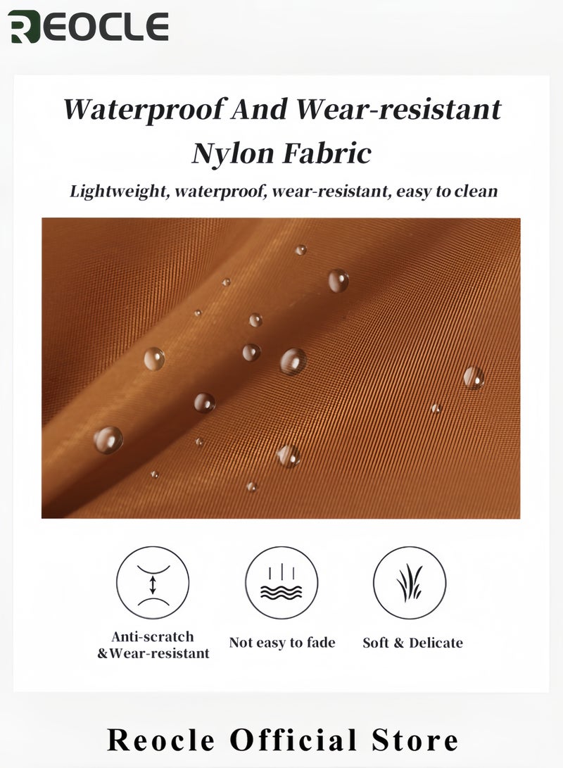 REOCLE Women's Shoulder Bag Crossbody Purse Messenger Bag Vegan Leather Ladies Clutch with Adjustable Strap Genuine Top Handle Handbags - Image 4