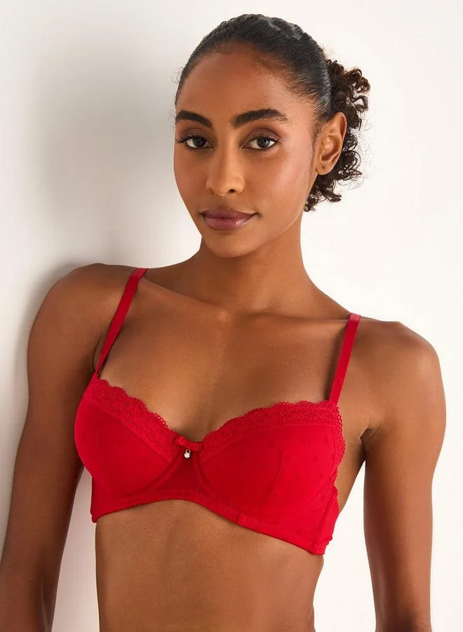 أدريا طقم بيجامة كلاسيكي مع قناع عين