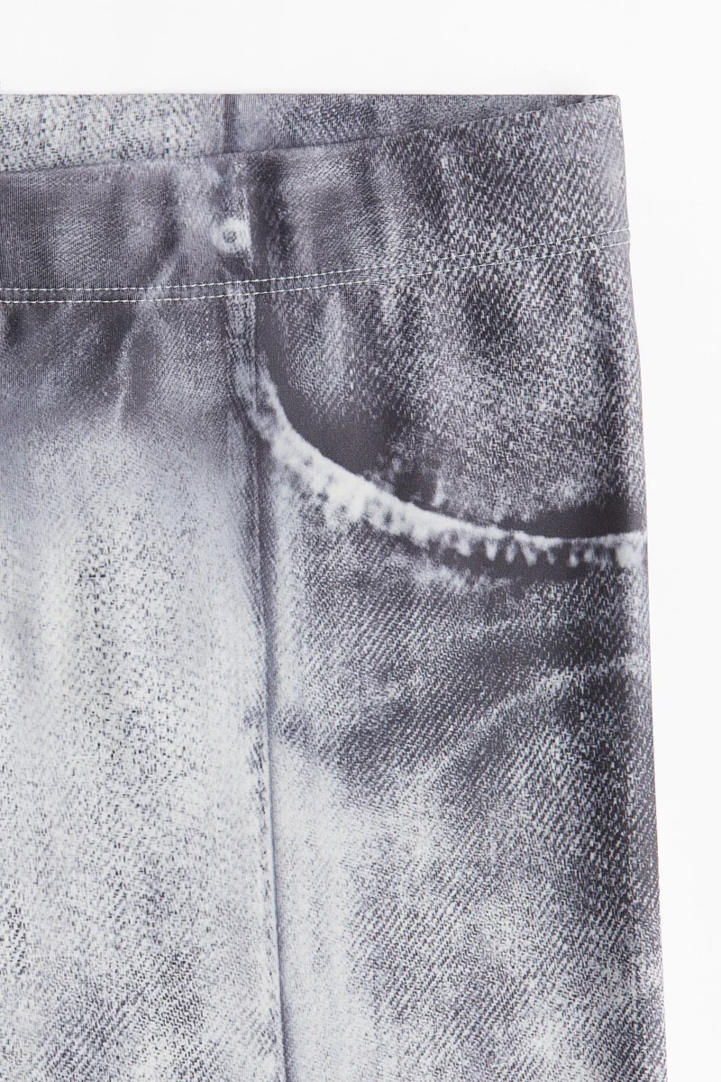 H&M Denim-look leggings