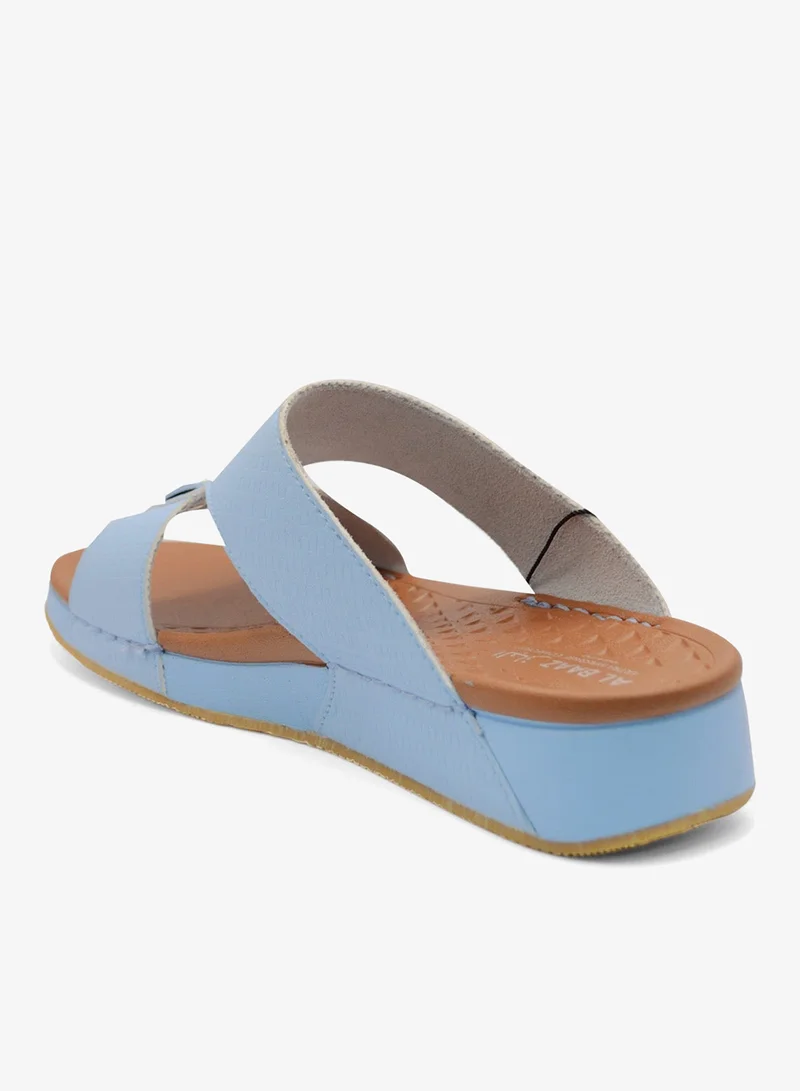 Al Baaz Light Blue Al Baaz Light Blue Arabic Sandals for Men - Traditional Leather Men Sandals for Men | Best Price UAE