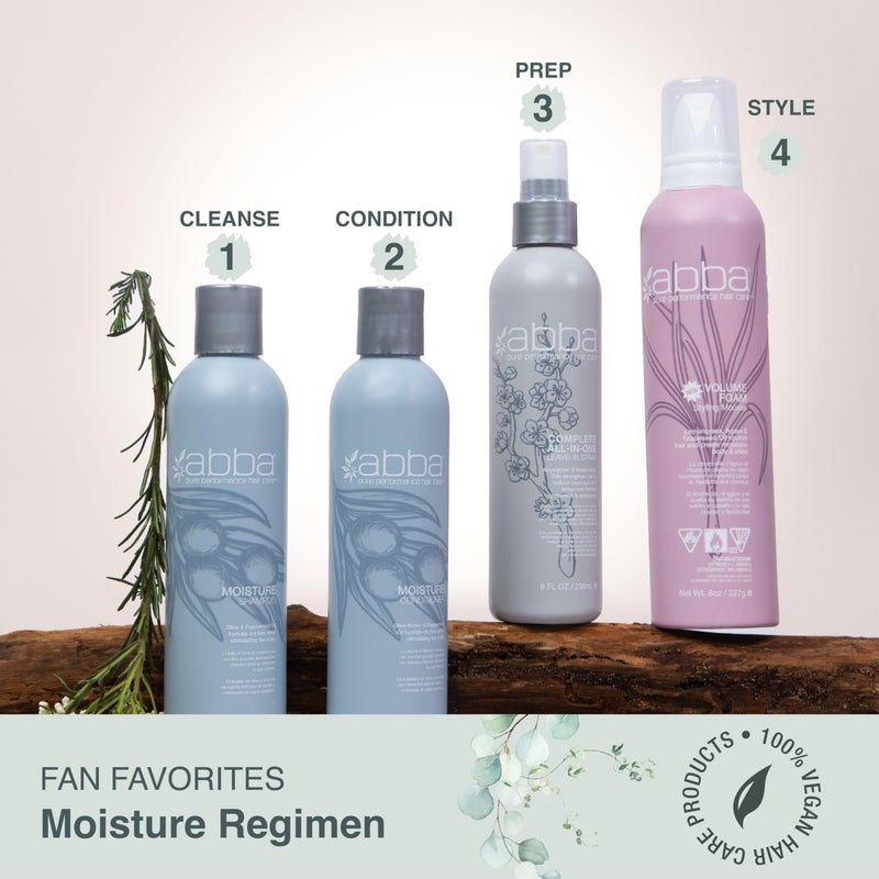 ABBA Moisture Conditioner, Olive Butter & Peppermint Oil, 32 Fl Oz - Image 2