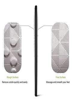 BEZOX Professional Foot File Callus Remover Scraper Double Sided Feet Scrubber For Cracked Heel And Foot Dead Skin Heavy Duty Surgical Grade Stainless Steel W/Cloth Storage Bag & Gift Box  - Image 2