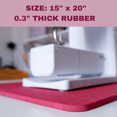 Madam Sew Sewing Mat - Sewing Machine Mat Reduces Vibrations, Movement & Slipping, Perfect Sergers Accessory Gift for Sewing Enthusiasts - Image 2