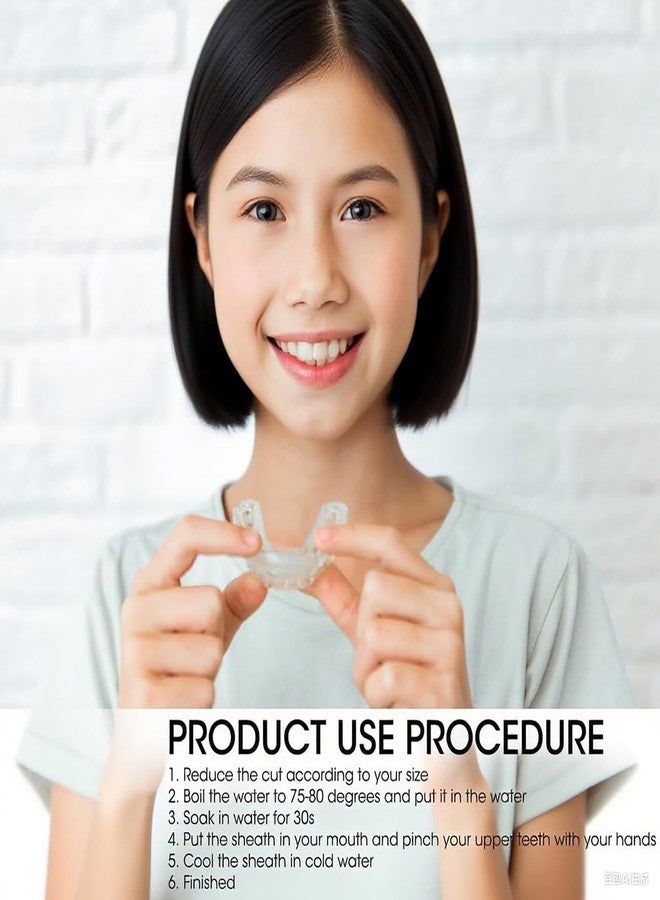 Buildcon 2 Pairs Night Guards for Teeth Grinding, Comfort Fit Mouth Guard for Teeth Clenching, Reusable Teeth Guard for Nighttime Protection, Travel-Friendly Dental Protection - Image 5