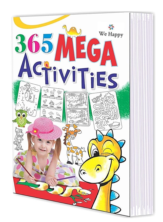 We Happy 365 Mega Activities Book Educational and Fun Learning Activity for Kids with different Challenges and Enjoyable Games - Image 1