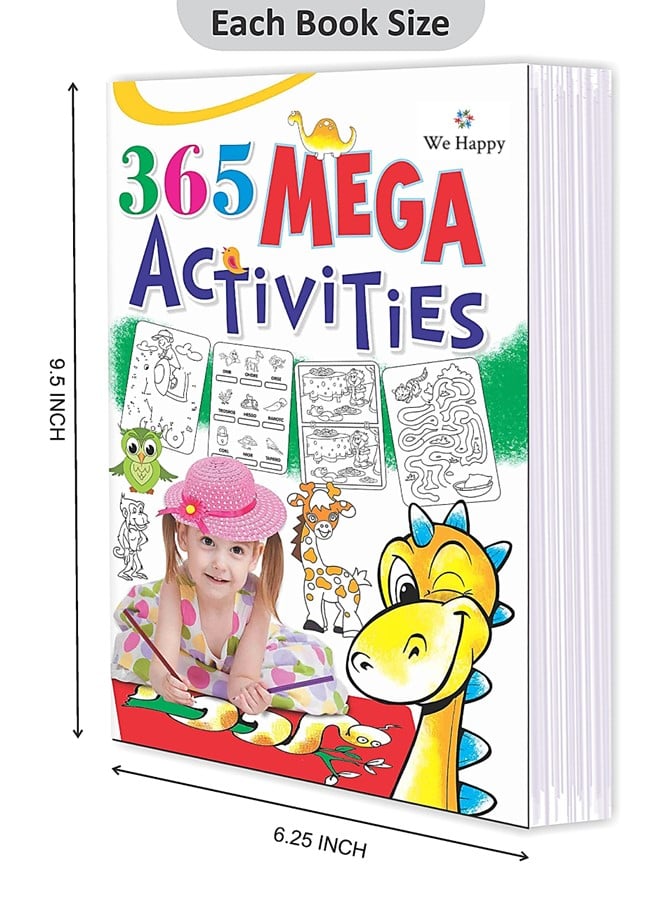 We Happy 365 Mega Activities Book Educational and Fun Learning Activity for Kids with different Challenges and Enjoyable Games - Image 2