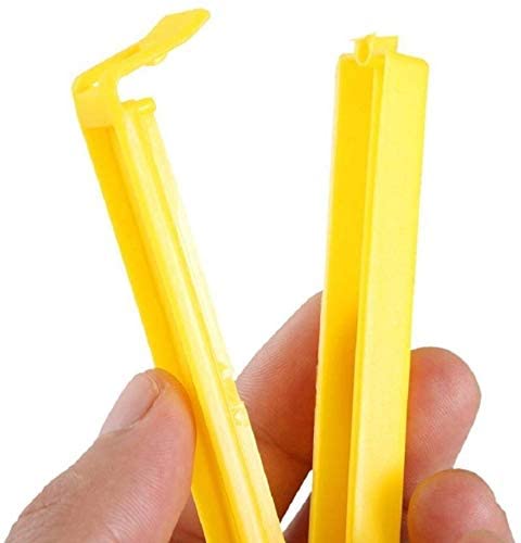 Anshri Multipurpose Food Snack Plastic Bag Clip SealerPacket ClampsManual Vacuum SealerPouch ClipZipper for Home Kitchen Multicolor 18pc - Image 5