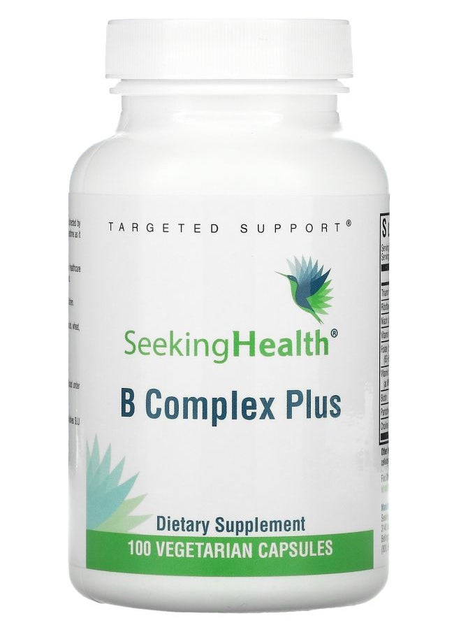 Seeking Health B Complex Plus 100 Vegetarian Capsules 