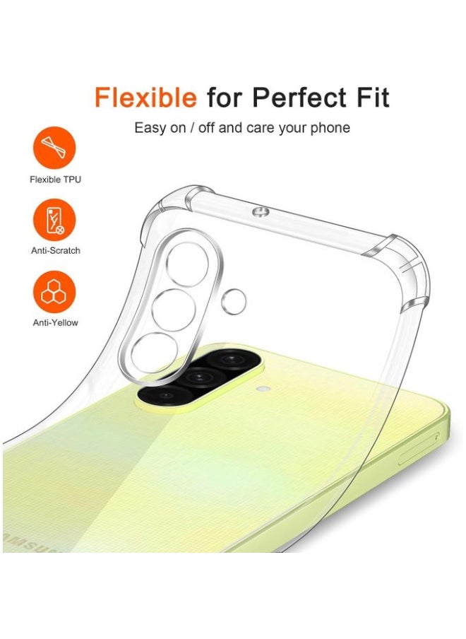 Generic - Shockproof Transparent Case Compatible with Samsung Galaxy A16 - Image 1