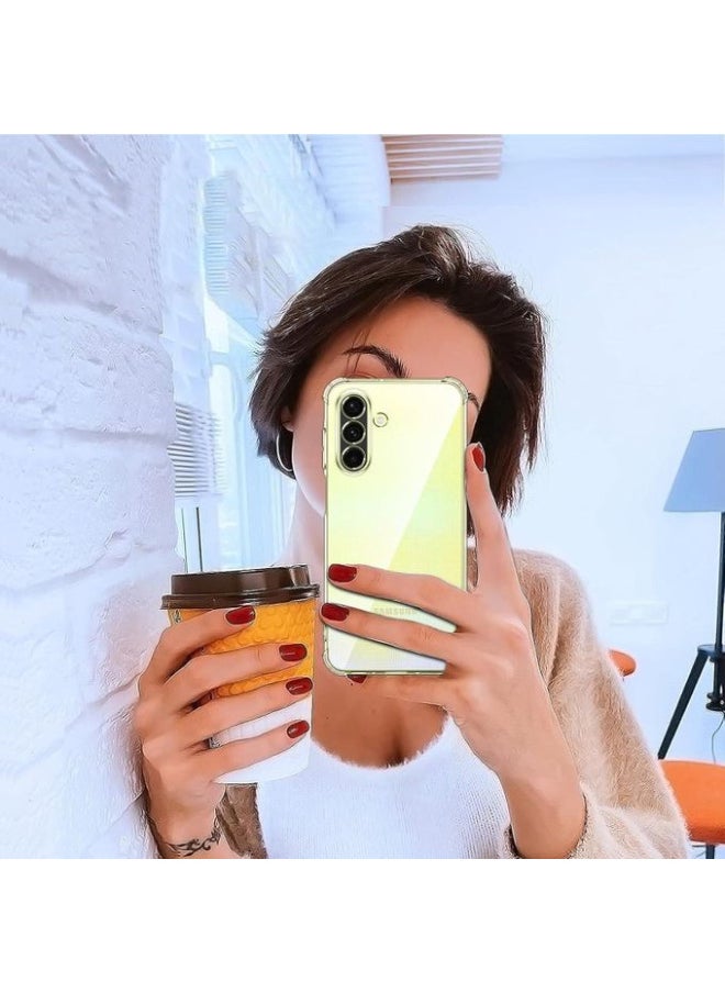 Generic - Shockproof Transparent Case Compatible with Samsung Galaxy A16 - Image 1