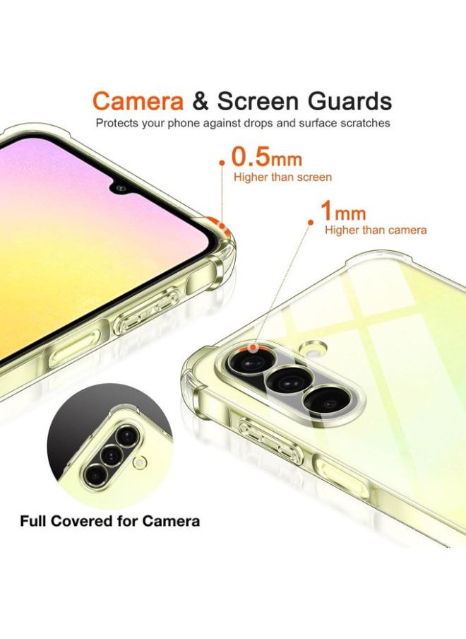 Generic - Shockproof Transparent Case Compatible with Samsung Galaxy A16 - Image 1