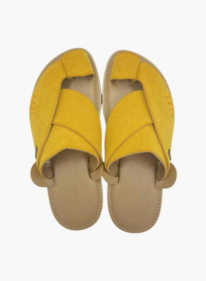 Al Waha Textured Slip-On Arabic Sandals