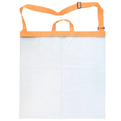 NVAAV Fishing Fish Weigh in Bag Large Size 24 IN x 24 IN Tournament Catch Transport Bass Walleye Sack Orange - Image 1