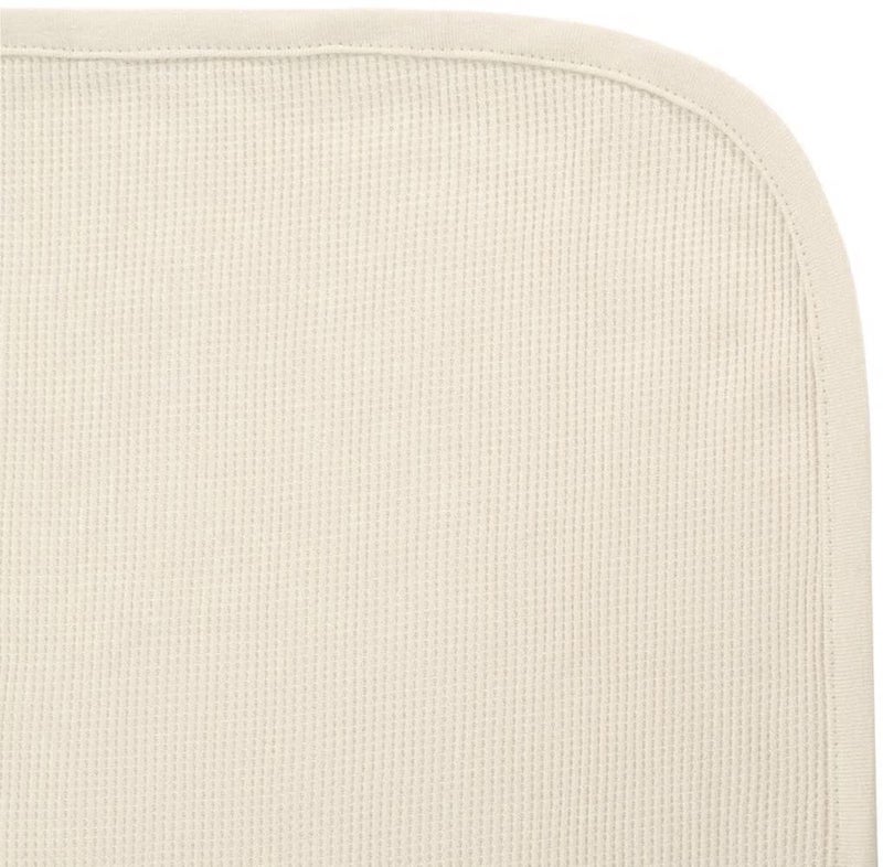 TL Care 100% Cotton Thermal Waffle Swaddle Blanket, Soft, Breathable & Stretchy, Cream, 30" x 40" for Boys and Girls, Perfect for Swaddling, Travel and Gifting - Image 5