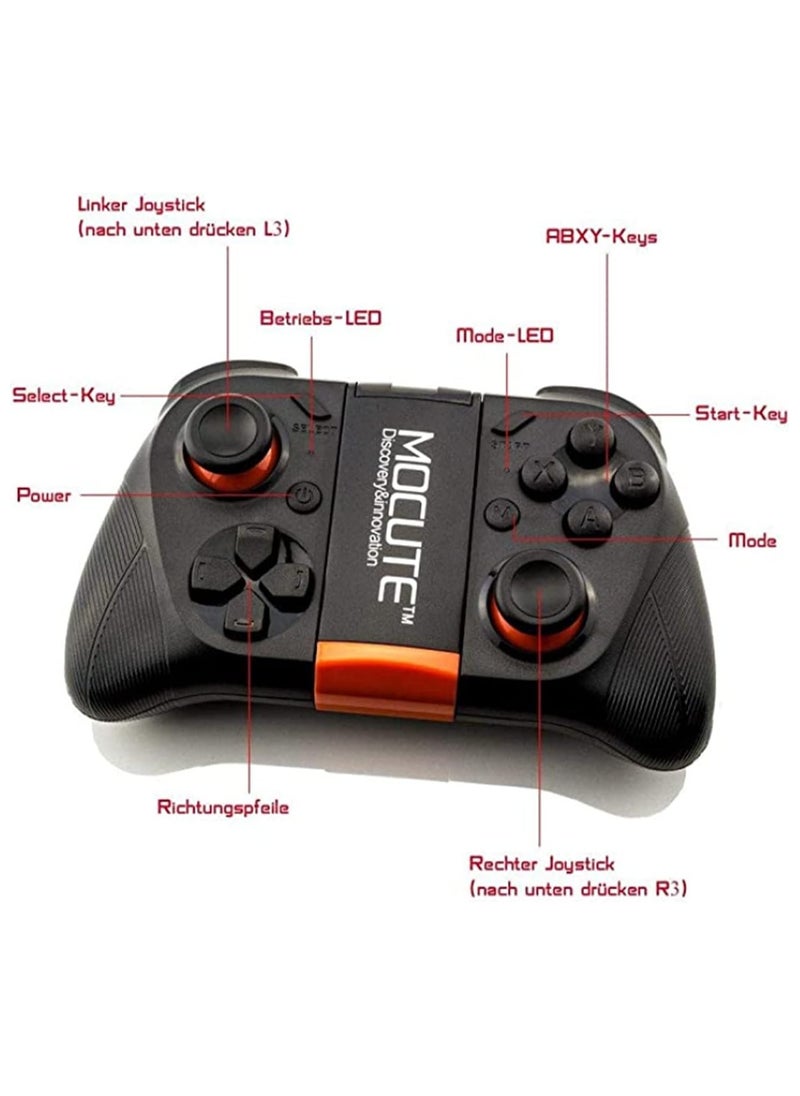 MOCUTE - Mocute 050 Bluetooth Joysticks Wireless Game Controller for Android Smartphone and TV Box - Image 1