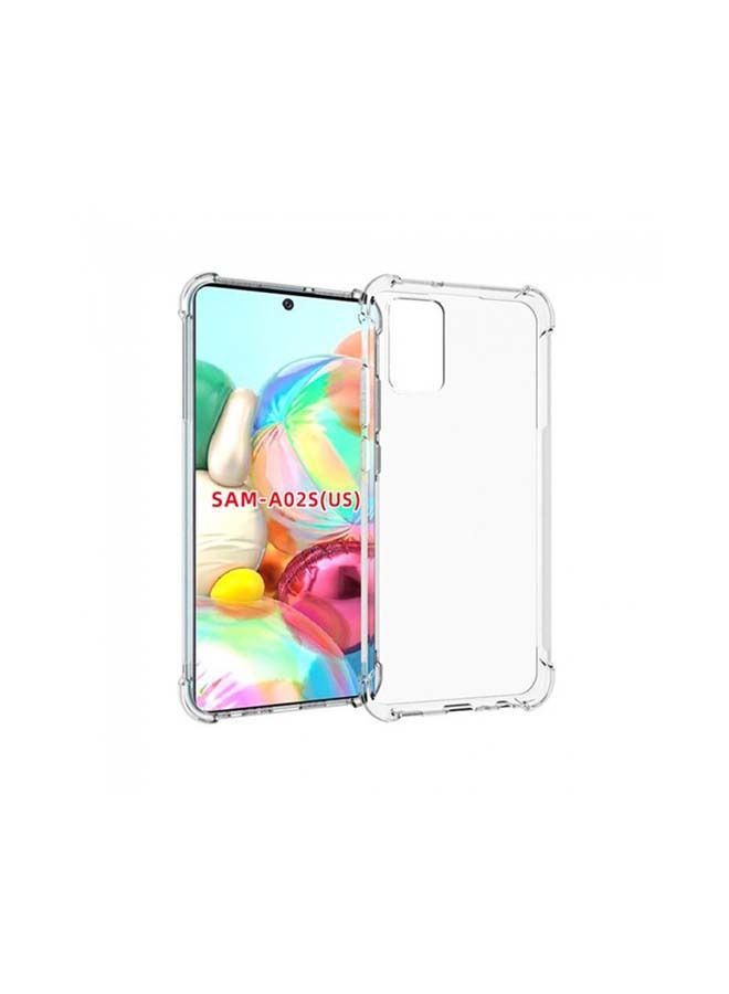 شيزي غطاء جراب الغوريلا ممتص الصدمات المرتفع الشفاف لهاتف Samsung Galaxy A02s / M03s شفاف - Image 2
