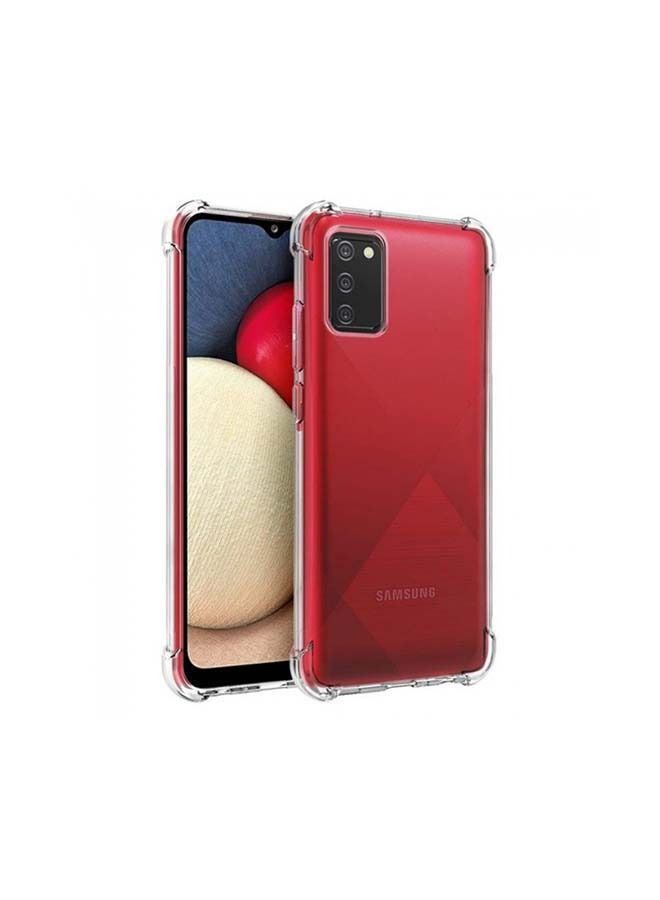 شيزي غطاء جراب الغوريلا ممتص الصدمات المرتفع الشفاف لهاتف Samsung Galaxy A02s / M03s شفاف - Image 1