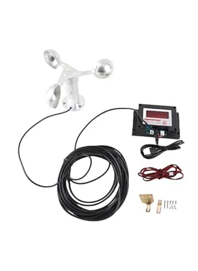 Aluminum Alloy Tower Crane Anemometer with Wind Speed Alarm and Power Failure Memory - Image 1