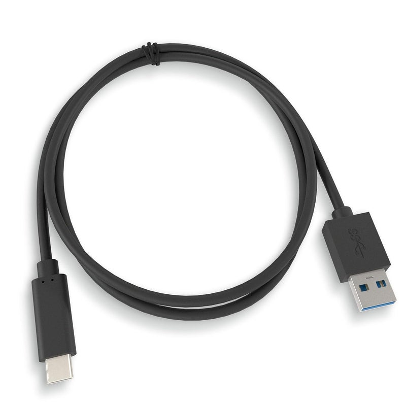 Cablelera USB3.2 Gen2x1 A to C Cable, USB C Cable, USB-A to USB-C, 10Gbps High Speed Data Transfer, USB Charging Cable. Black, 2 Meters - Image 4