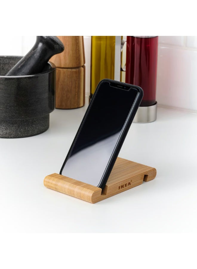 Holder For Mobile Phone Tablet Bamboo - Image 2