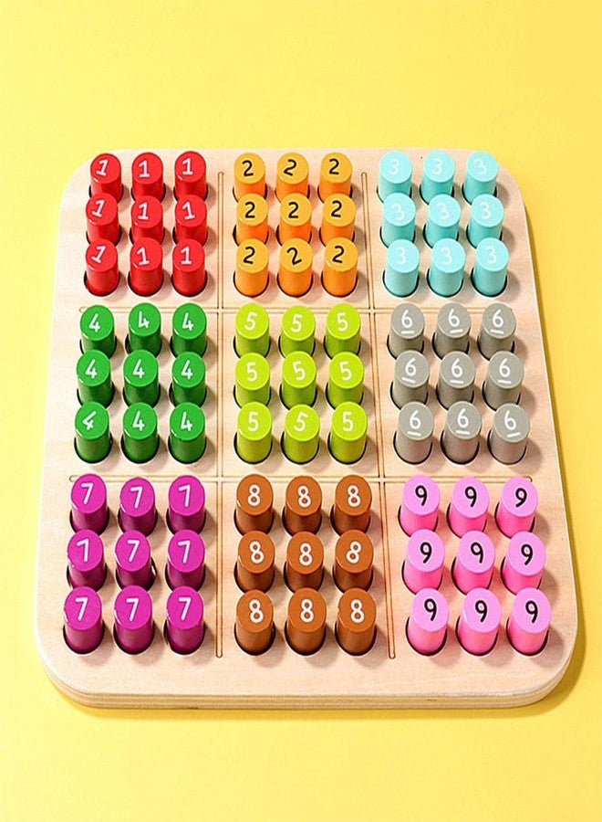 Little Mind Wooden Counting Peg Board for Kids – Numbers 1 to 10 Math Learning Toy, Colorful Montessori Educational Board for Toddlers, Preschool Math, Counting & Number Recognition Toy - Image 5
