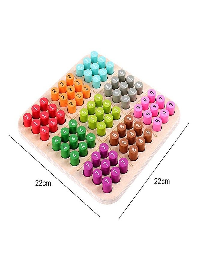 Little Mind Wooden Counting Peg Board for Kids – Numbers 1 to 10 Math Learning Toy, Colorful Montessori Educational Board for Toddlers, Preschool Math, Counting & Number Recognition Toy - Image 4
