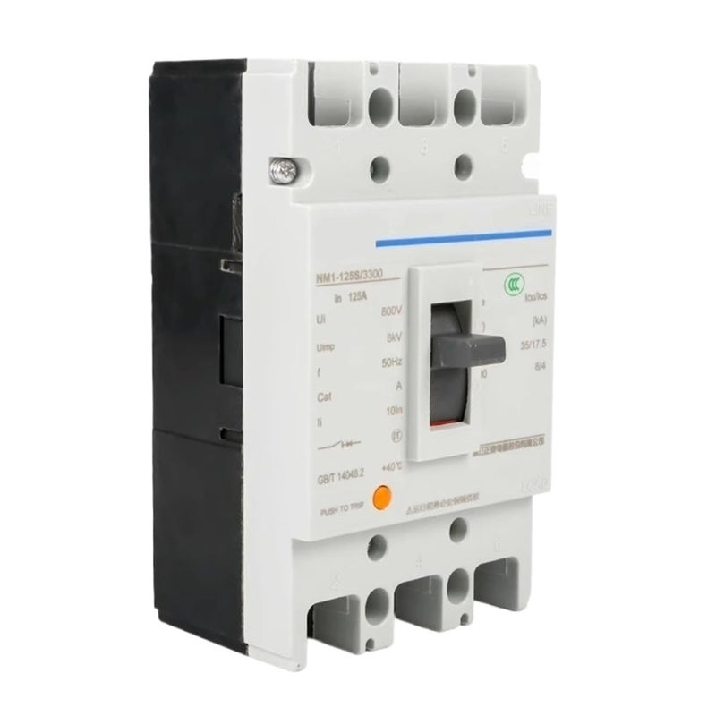 NM1 Molded Case Circuit Breaker 250A 3P 4P Three Phase Overload Short Circuit Protection NM1 250S 3300 250A - Image 5