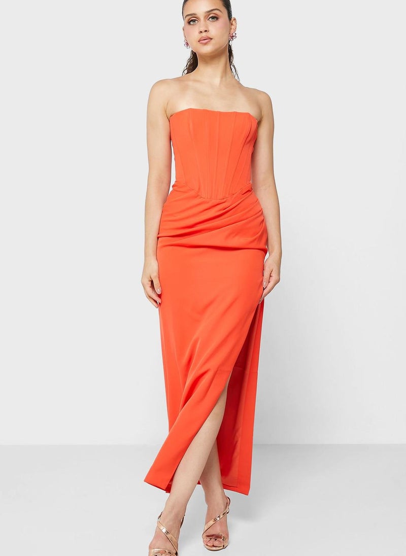 Bardot - Bardot Side Slit Dress - Image 1