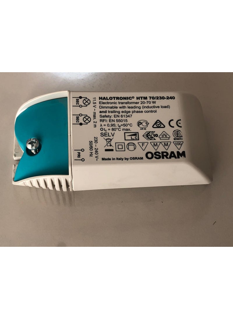 Osram - Halotronic Htm 70 /230-240V Dimmable Electronic Transformer 20-70W - Image 1