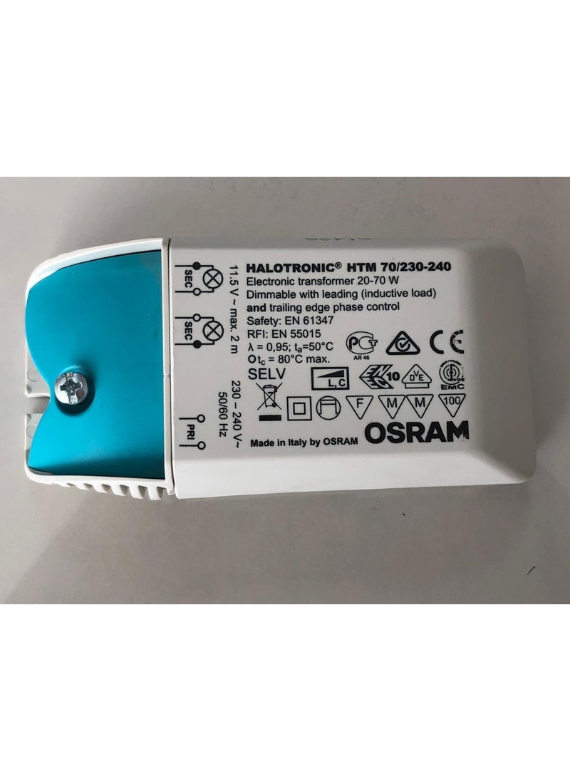 Osram - Halotronic Htm 70 /230-240V Dimmable Electronic Transformer 20-70W - Image 1