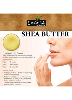 Luxura Sciences Pure African Shea Butter: Deep Moisture & Soothing Relief (200G)  - Image 5