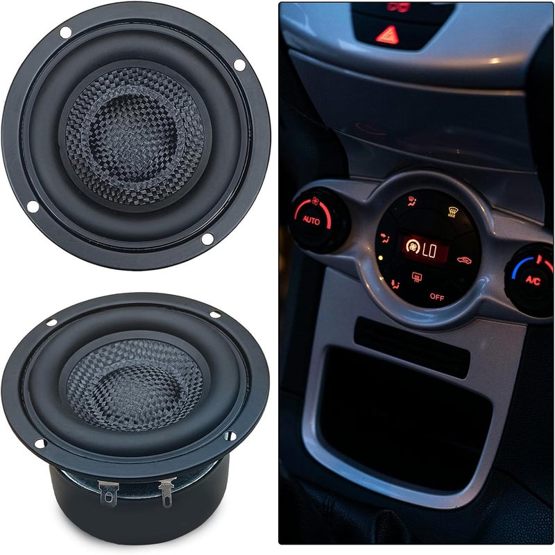 Powerful Low Frequency 3inch Subwoofer Speakers HiFi Glass Fiber 4Ohm 25W Water HiFi Bass Speakers - Image 2
